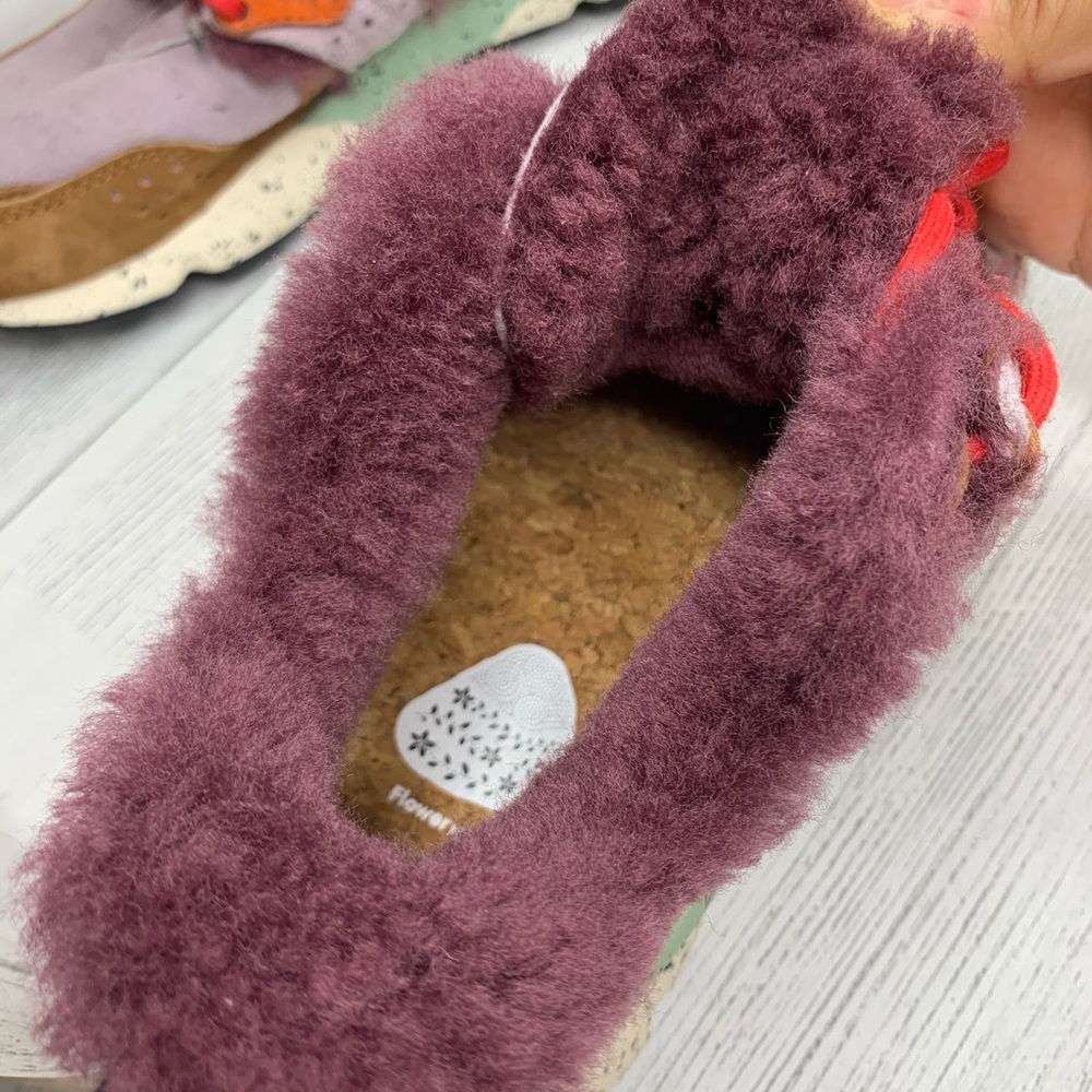 Flower mountain suede fur men’s  sneakers/7 - Picture 8 of 14